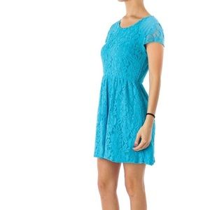 Urban Outfitters - coincidence & chance - Bright Blue Lace Dress